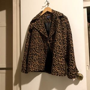 Leopard blazer